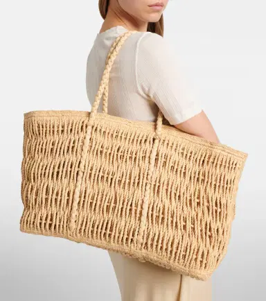 The Row Georgica Large raffia tote bag | Thumbnail 5