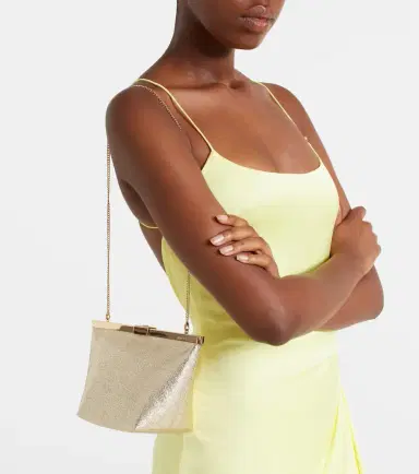 Jimmy Choo Ganache metallic leather clutch | Thumbnail 5