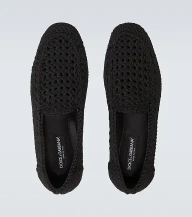 Dolce & Gabbana Woven loafers | Thumbnail 3