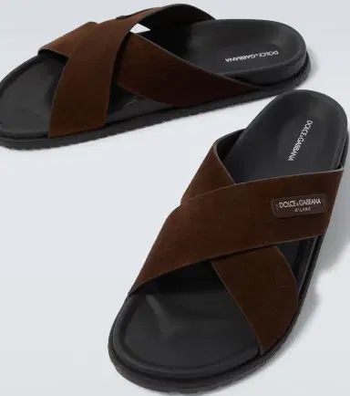 Dolce & Gabbana Suede slides | Thumbnail 3