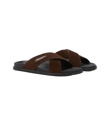 Dolce & Gabbana Suede slides | Thumbnail 1