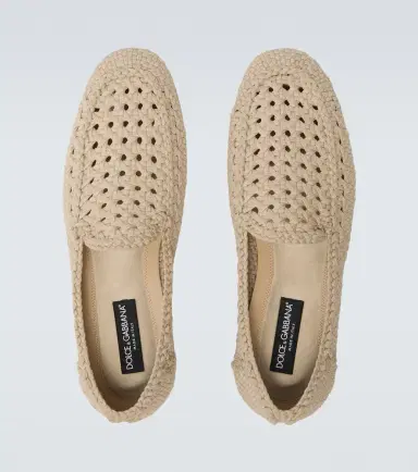 Dolce & Gabbana Woven loafers | Thumbnail 4
