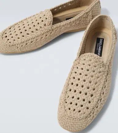 Dolce & Gabbana Woven loafers | Thumbnail 5