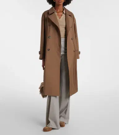 Max Mara Checked virgin wool wide-leg pants | Thumbnail 6 Max Mara Checked virgin wool wide-leg pants | Thumbnail 6