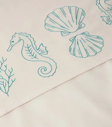 Les-Ottomans Embroidered linen tablecloth | Thumbnail 4