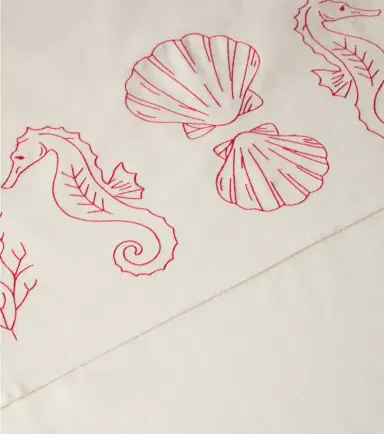 Les-Ottomans Embroidered linen tablecloth | Thumbnail 4