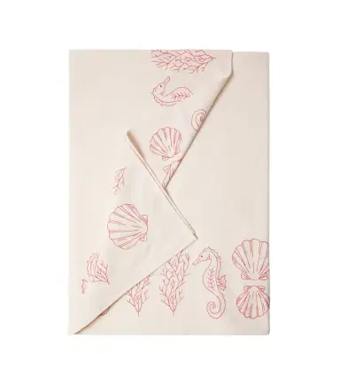 Les-Ottomans Embroidered linen tablecloth | Thumbnail 1