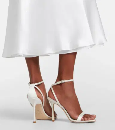 Jimmy Choo Moza satin sandals | Thumbnail 6 Jimmy Choo Moza satin sandals | Thumbnail 6