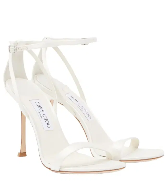 Jimmy Choo Moza satin sandals