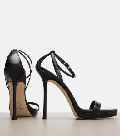 Jimmy Choo Moza leather platform sandals | Thumbnail 4 Jimmy Choo Moza leather platform sandals | Thumbnail 4