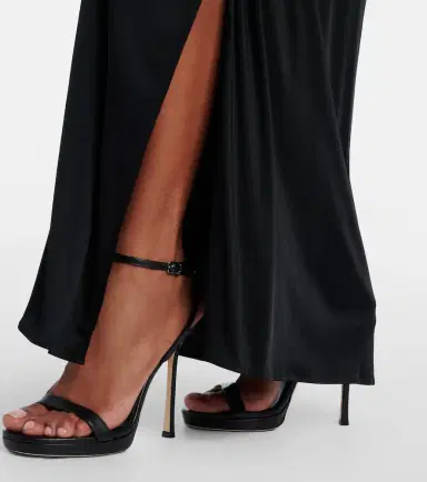 Jimmy Choo Moza leather platform sandals | Thumbnail 6 Jimmy Choo Moza leather platform sandals | Thumbnail 6
