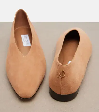 Jimmy Choo Margot suede ballet flats | Thumbnail 3 Jimmy Choo Margot suede ballet flats | Thumbnail 3