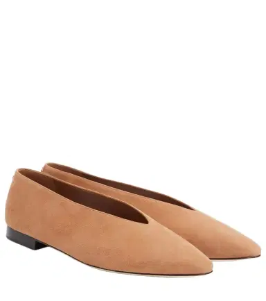 Jimmy Choo Margot suede ballet flats | Thumbnail 1 Jimmy Choo Margot suede ballet flats | Thumbnail 1