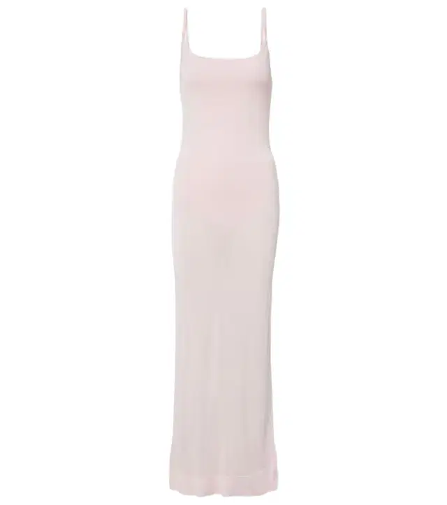 Nodo knitted maxi dress
