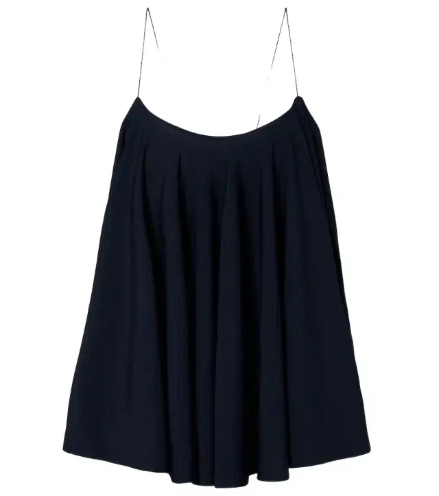 Jacquemus Voile open-back jersey top