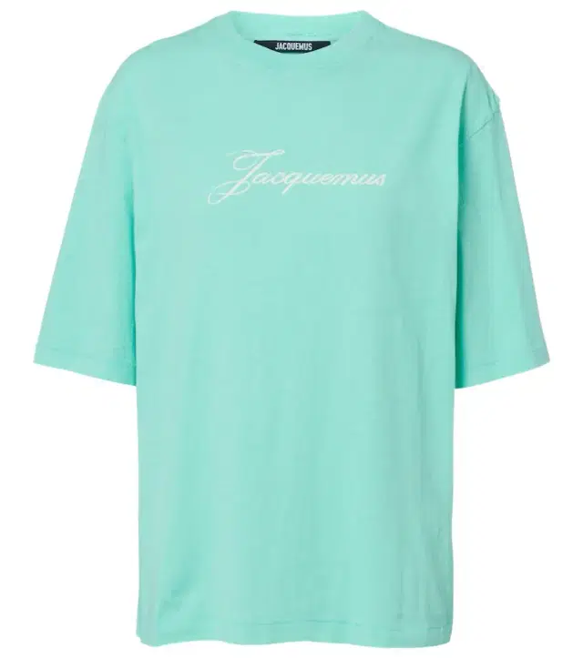Jacquemus Logo cotton and hemp jersey T-shirt
