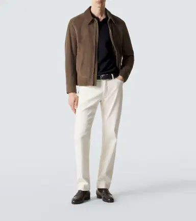 Brioni Cotton, silk, and cashmere polo shirt | Thumbnail 3 Brioni Cotton, silk, and cashmere polo shirt | Thumbnail 3