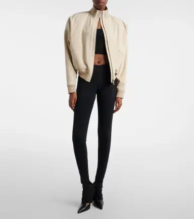 Gucci Layered semi-sheer crêpe jersey top | Thumbnail 5 Gucci Layered semi-sheer crêpe jersey top | Thumbnail 5