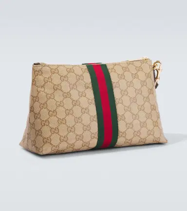 Gucci Small GG canvas pouch | Thumbnail 4