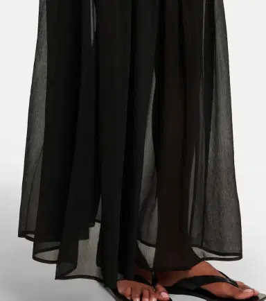 Eres Irresistible silk chiffon maxi skirt | Thumbnail 6 Eres Irresistible silk chiffon maxi skirt | Thumbnail 6