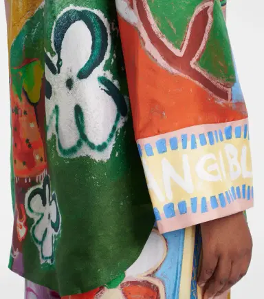 ALÉMAIS Alémais x MLAK printed silk twill shirt | Thumbnail 3