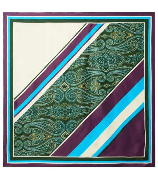 Alemais Alémais Joni printed silk twill scarf
