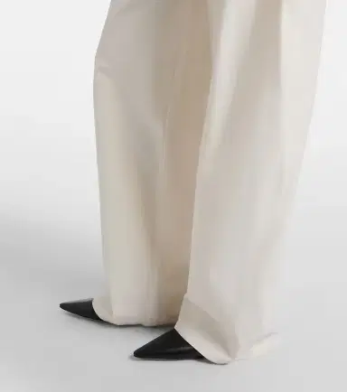 The Row Galileo cotton and silk barrel-leg pants | Thumbnail 2 The Row Galileo cotton and silk barrel-leg pants | Thumbnail 2
