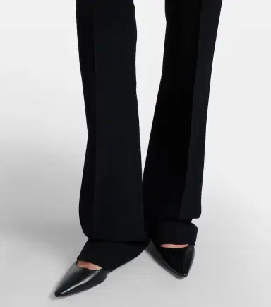 The Row Fabien wool cady flared pants | Thumbnail 3