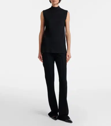The Row Fabien wool cady flared pants | Thumbnail 5