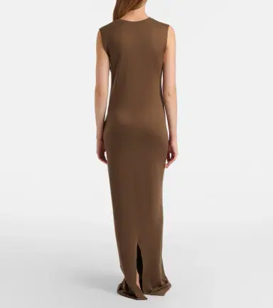 The Row Oiva silk maxi dress | Thumbnail 4