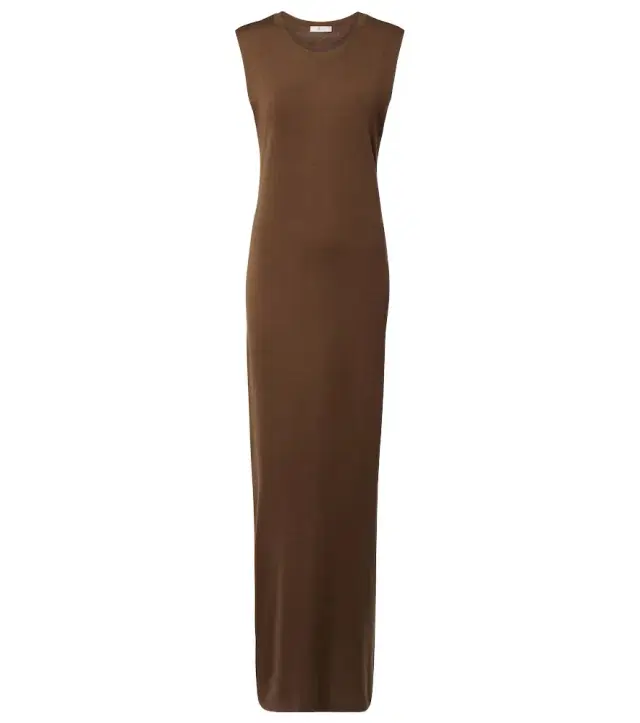 The Row Oiva silk maxi dress