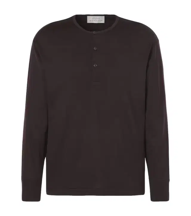 Kuyto wool Henley shirt