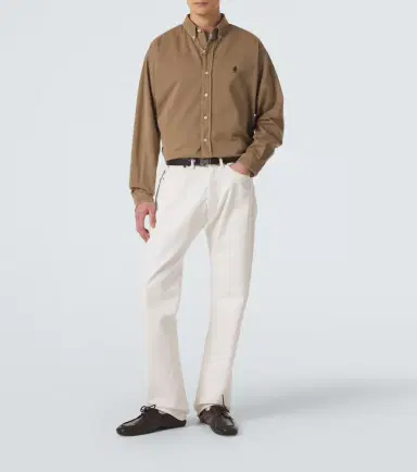 Prada Embroidered cotton shirt | Thumbnail 4 Prada Embroidered cotton shirt | Thumbnail 4
