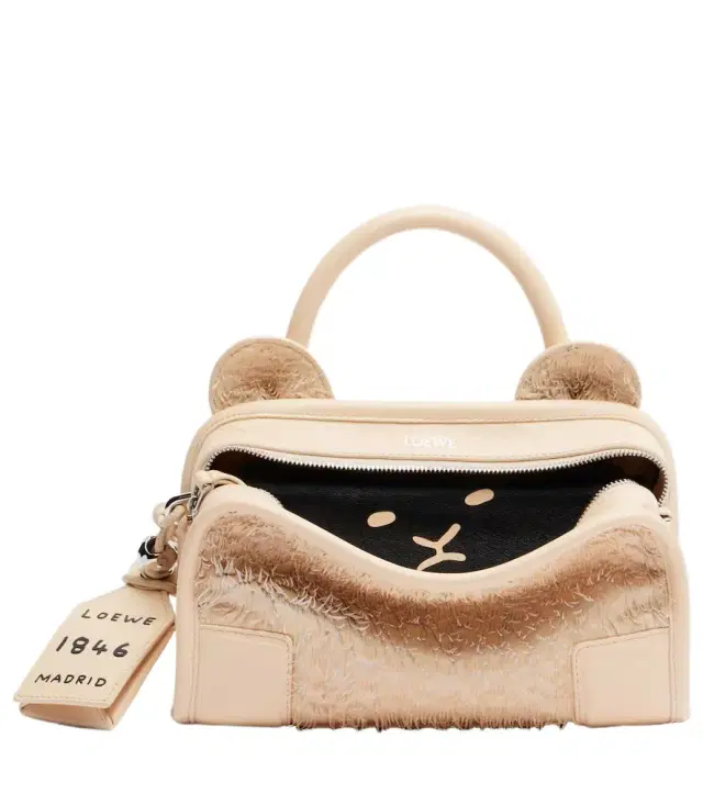 Amazona 180 Lion Fringed Cut Mini tote bag