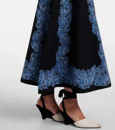 Ulla Johnson Alessia knitted jacquard midi skirt | Thumbnail 2