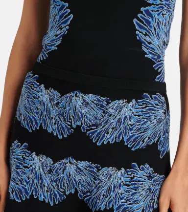 Ulla Johnson Alessia knitted jacquard midi skirt | Thumbnail 4