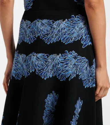 Ulla Johnson Alessia knitted jacquard midi skirt | Thumbnail 5