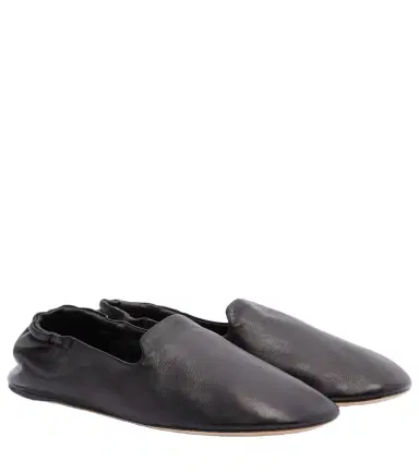 The Row Casa leather slippers | Thumbnail 1 The Row Casa leather slippers | Thumbnail 1