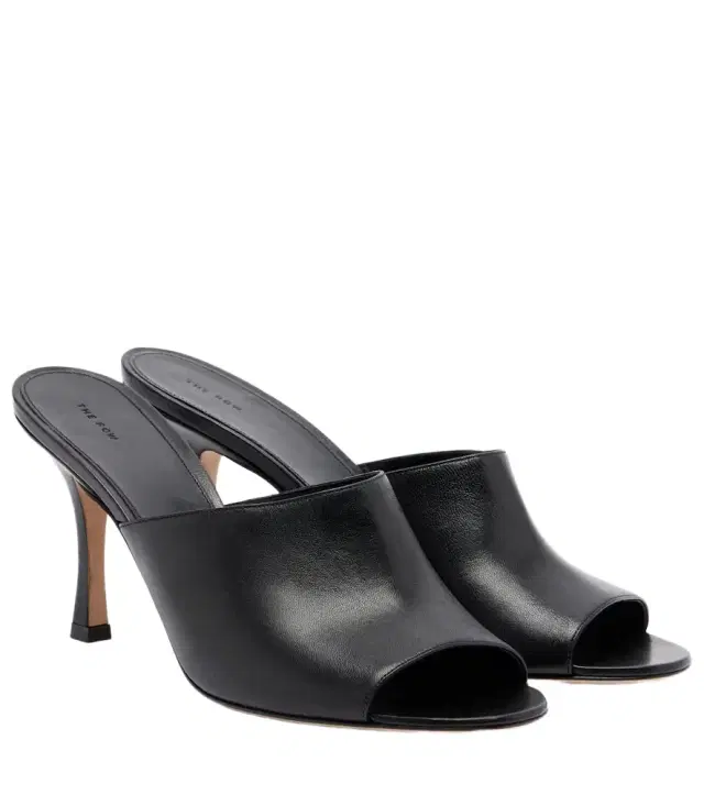 The Row Ella leather mules