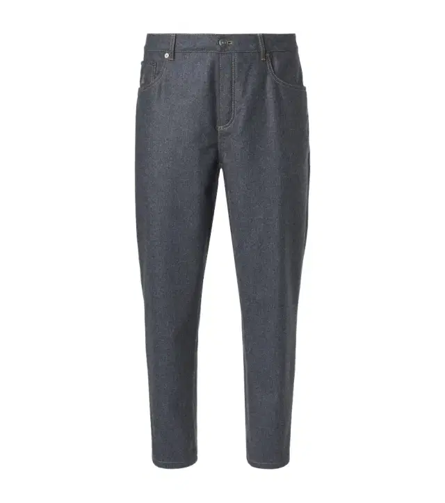Brunello Cucinelli Virgin wool flannel straight pants