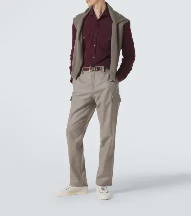 Brunello Cucinelli Wool tapered pants | Thumbnail 2 Brunello Cucinelli Wool tapered pants | Thumbnail 2