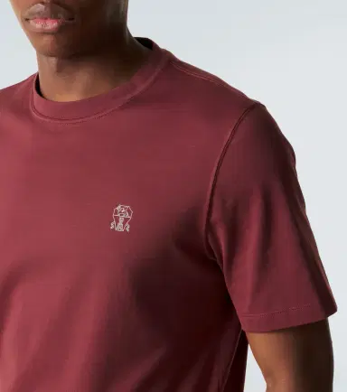 Brunello Cucinelli Cotton jersey T-shirt | Thumbnail 3