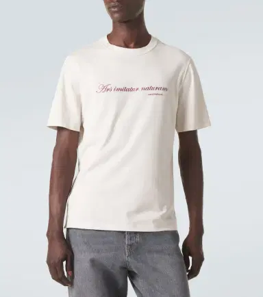 Brunello Cucinelli Printed cotton jersey T-shirt | Thumbnail 4