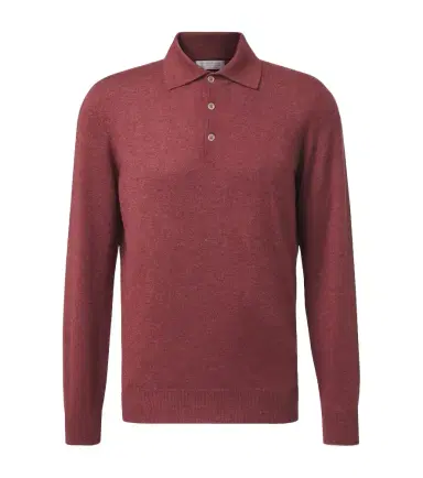 Brunello Cucinelli Cashmere polo sweater | Thumbnail 1 Brunello Cucinelli Cashmere polo sweater | Thumbnail 1