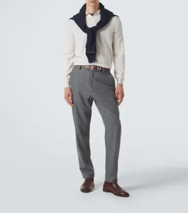 Brunello Cucinelli Cashmere polo sweater | Thumbnail 4 Brunello Cucinelli Cashmere polo sweater | Thumbnail 4