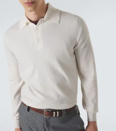 Brunello Cucinelli Cashmere polo sweater | Thumbnail 5 Brunello Cucinelli Cashmere polo sweater | Thumbnail 5