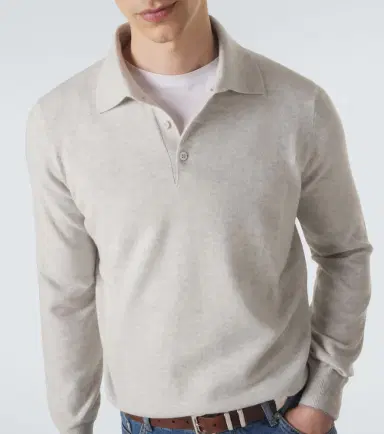 Brunello Cucinelli Cashmere polo sweater | Thumbnail 2 Brunello Cucinelli Cashmere polo sweater | Thumbnail 2