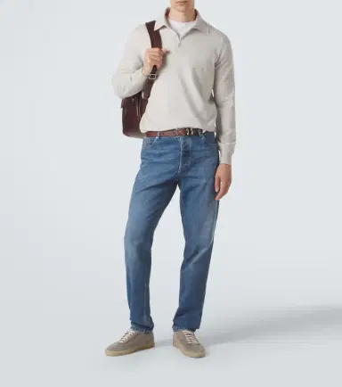Brunello Cucinelli Cashmere polo sweater | Thumbnail 5 Brunello Cucinelli Cashmere polo sweater | Thumbnail 5