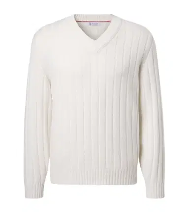 Brunello Cucinelli Ribbed-knit cashmere sweater | Thumbnail 1