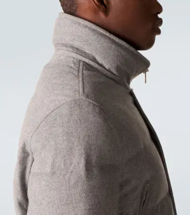 Brunello Cucinelli Wool flannel down jacket | Thumbnail 6 Brunello Cucinelli Wool flannel down jacket | Thumbnail 6